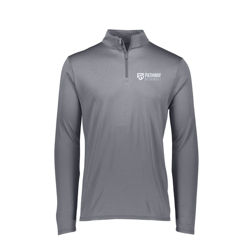 [FTLQFLGY-FAXS-LOGO2] Decker Women's Flex-Lite 1/4 Zip Shirt (Female Adult XS, Gray, Logo 2)