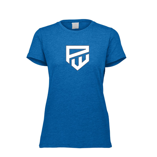 [FTSCUBRY-FAXS-LOGO1] Ladies Ultra-blend T-Shirt (Female Adult XS, Royal, Logo 1)