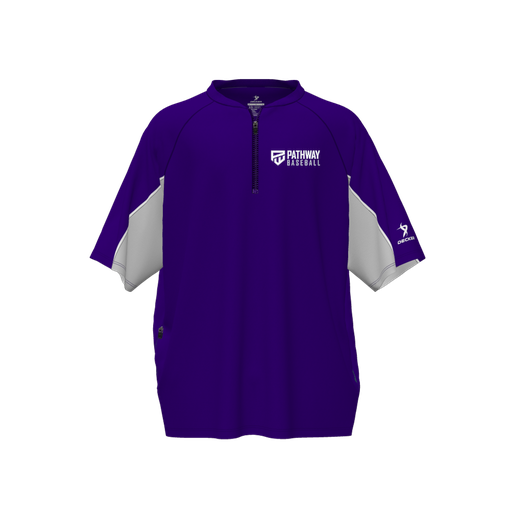 [CUS-DFW-WIND-PER-SSL-PUR-YS-LOGO2] Wind Jacket (Youth S, Purple, Logo 2)