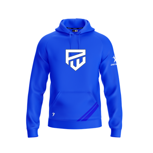 [CUS-DFW-SUHOOD-FLC-LSL-RYL-YXS-LOGO1] Summit Hoodie (Youth XS, Royal, Logo 1)