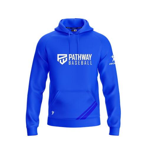 [FOLHSMRY-YXS-LOGO2] Decker Summit Hoodie (Youth XS, Royal, Logo 2)