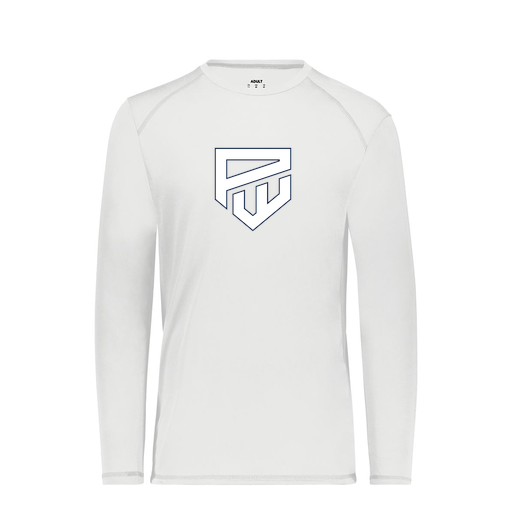 [6846.005.S-LOGO1] Youth SoftTouch Long Sleeve (Youth S, White, Logo 1)