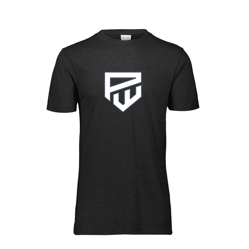 [FTSCUBBK-YS-LOGO1] Decker Youth Tri-Blend T-Shirt - Short Sleeve (Youth S, Black, Logo 1)
