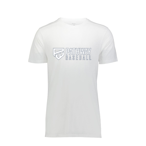 [FTSCUBWH-YS-LOGO2] Decker Youth Tri-Blend T-Shirt - Short Sleeve (Youth S, White, Logo 2)