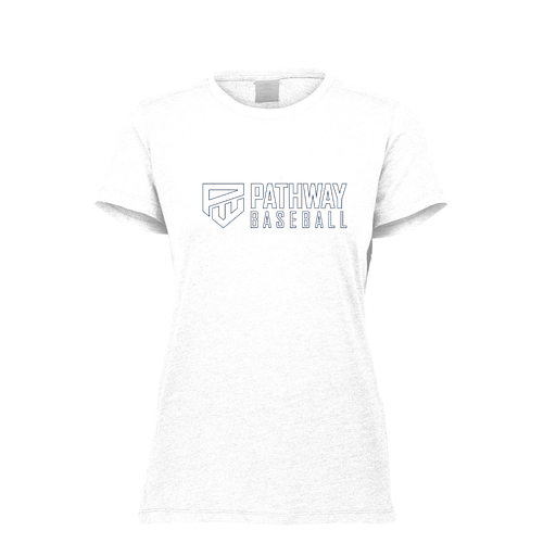 [FTSCUBWH-FAXS-LOGO2] Decker Women's Tri-Blend T-Shirt - Short Sleeve (Female Adult XS, White, Logo 2)