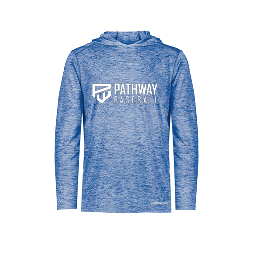 [FOLHCGRY-AS-LOGO2] Decker Men's Charge Hoodie (Adult S, Royal, Logo 2)