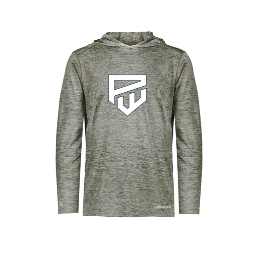 [CUS-DFW-CHGHOOD-PER-LSL-GRY-AS-LOGO1] Men's Charge Hoodie (Adult S, Gray, Logo 1)