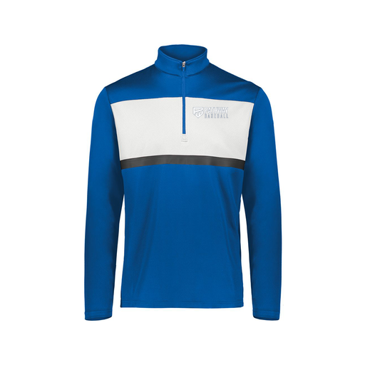 [222691.280.S-LOGO2] Youth Bold 1/4 Zip Pullover (Youth S, Royal, Logo 2)