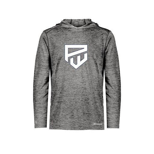 [CUS-DFW-CHGHOOD-PER-LSL-BLK-YS-LOGO1] Youth Charge Hoodie (Youth S, Black, Logo 1)