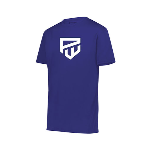 [222818.747.S-LOGO1] Men's Movement Dri Fit Shirt (Adult S, Purple, Logo 1)