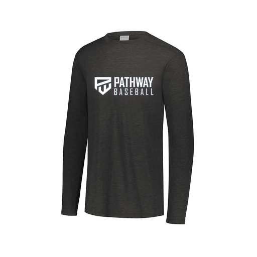 [3075.K94.XS-LOGO2] Men's LS Ultra-blend T-Shirt (Adult XS, Black, Logo 2)