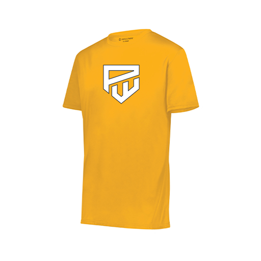 [222819.025.XXS-LOGO1] Youth Movement Dri Fit Shirt (Youth XXS, Athletic Gold, Logo 1)