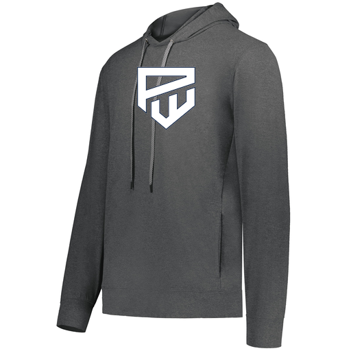[222698.E83.S-LOGO1] YOUTH VENTURA THIN KNIT HOODIE (Youth S, Gray, Logo 1)