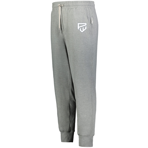 [222699.013.XXS-LOGO1] YOUTH VENTURA SOFT KNIT JOGGER (Youth XXS, Silver, Logo 1)